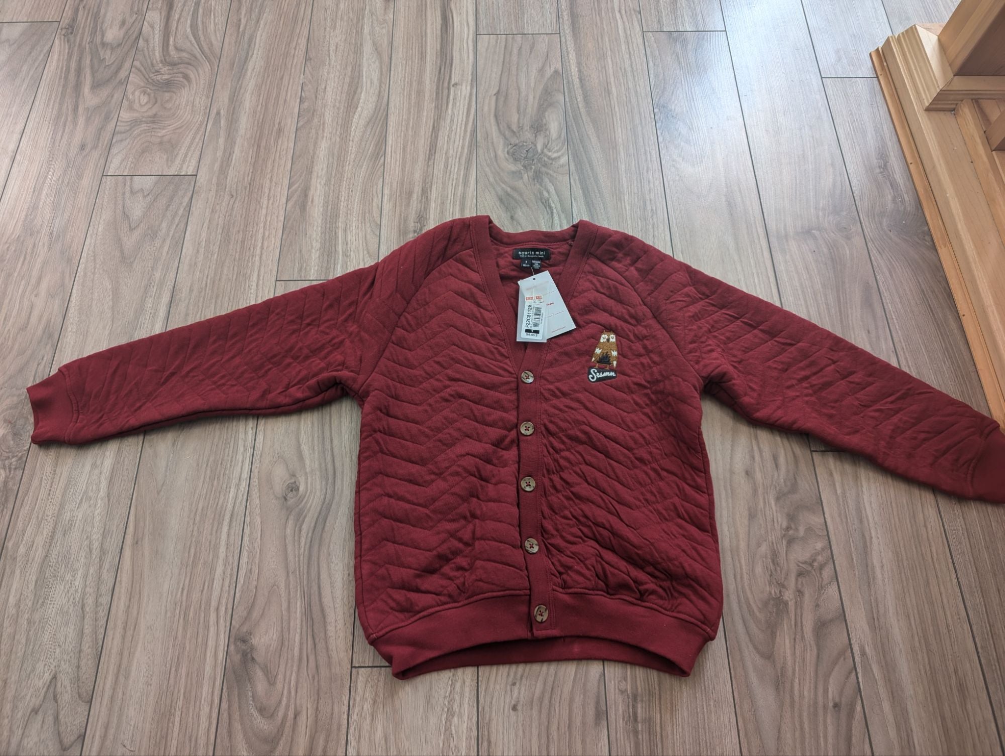 Veste neuve avec étiquettes Tagg Turin marron tweed show taille 26