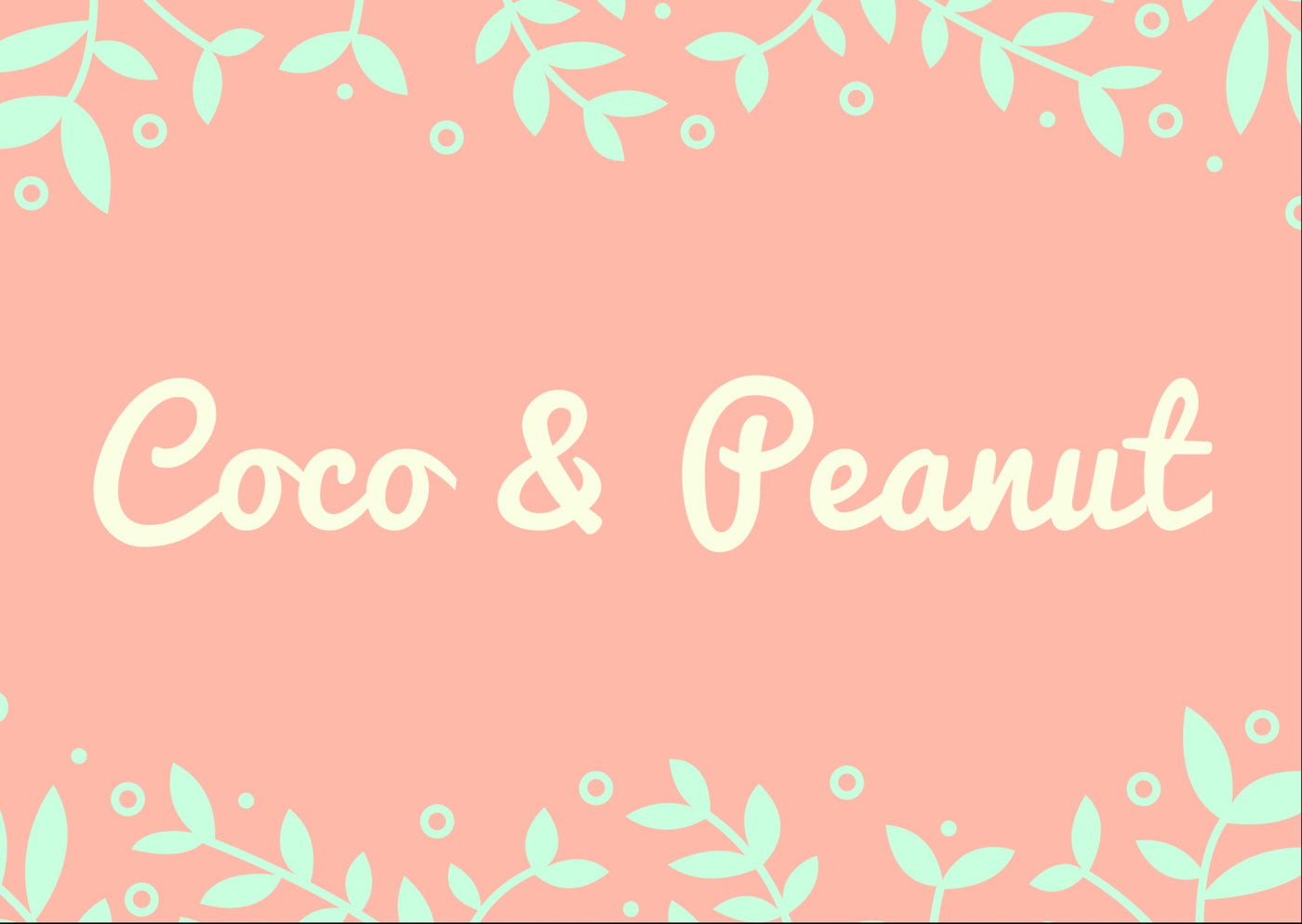 Coco & Peanut