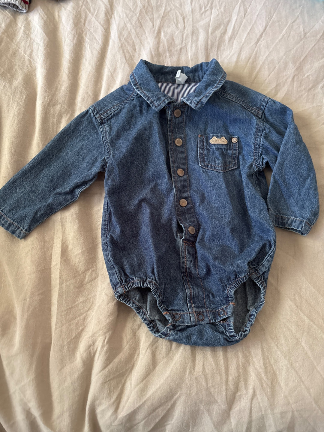 Chemise à Manches Longues Et Col Classique Pour Garçon Blanc