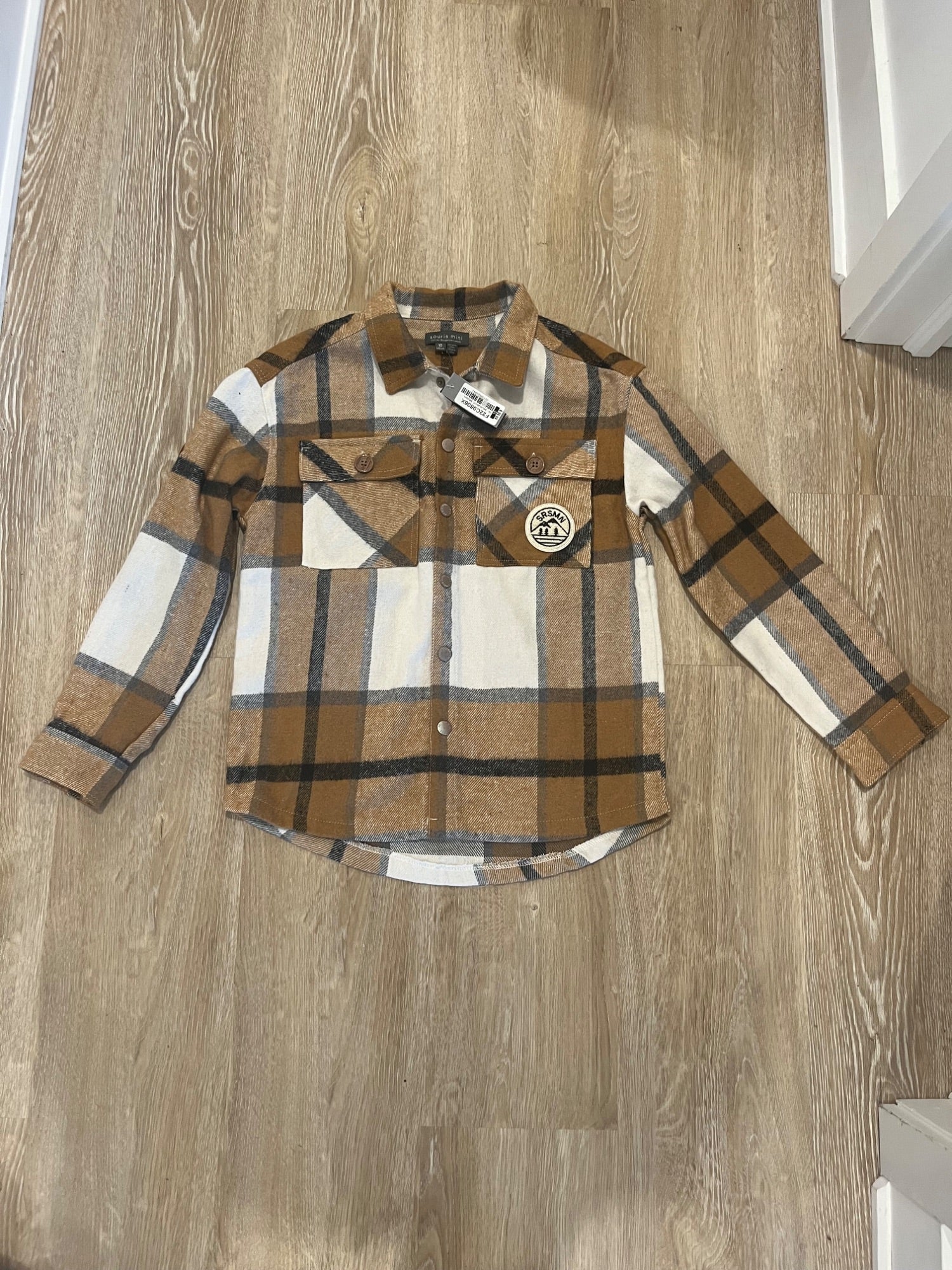 Gilet Créateur Scotch Shrunk 'Aloha' Bleu Marine - Motif Ananas - Taille 10 Ans - Neuf Avec étiquette