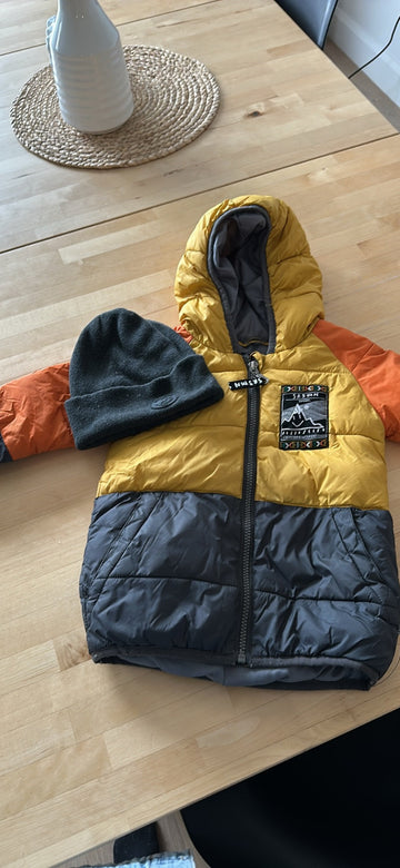 Manteau Mi Saison Avec Tuque